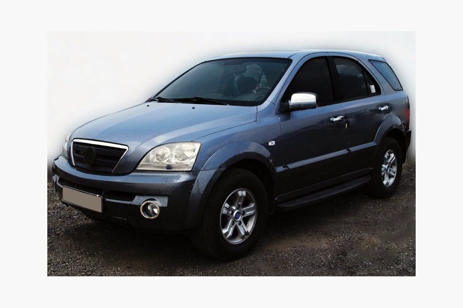 Kia Sorento I BL 2002–2009 Kromramar till dimljus (2 st, rostfritt stål) Image