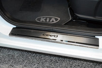 Kia Ceed 2012–2018 Instegslister Nataniko (4 st, rostfritt stål) foto 1