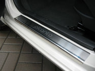 Kia Picanto 2011–2016 Natanika Premium instegsskydd (4 st, rostfritt stål) foto 1