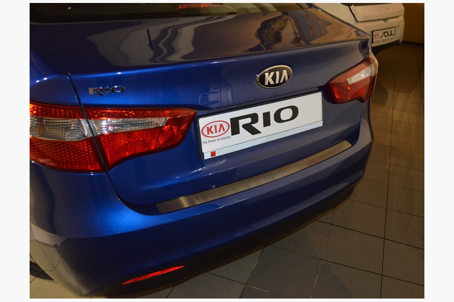 Kia Rio 2012–2017 Bakre stötfångarlist Nataniko (rostfritt stål) Image