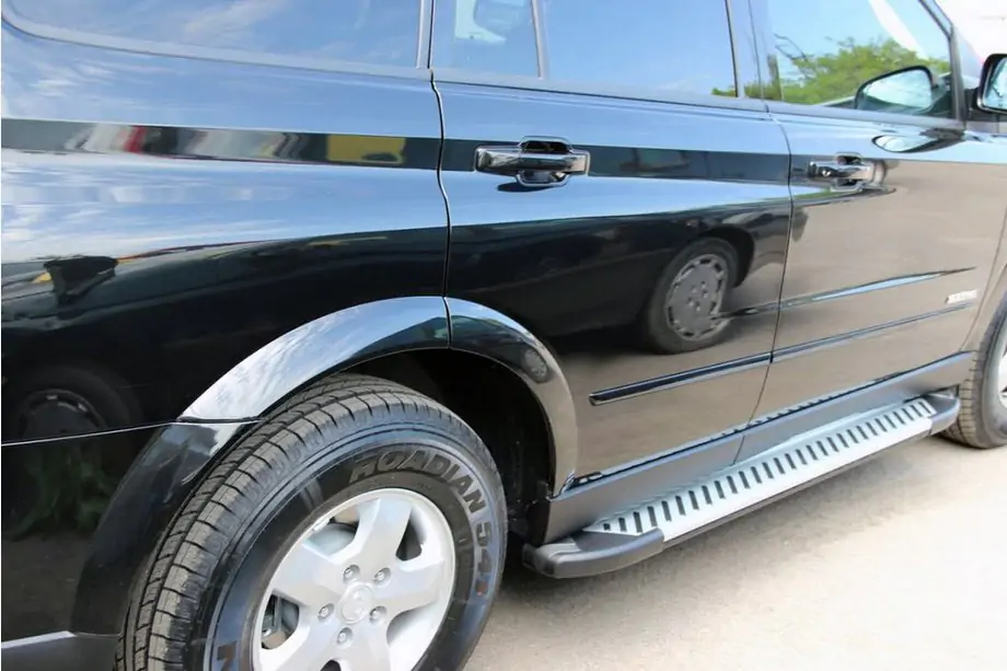 SsangYong Kyron 2005–2014 Sidosteg Line (2 st, aluminium) Image