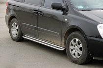 Kia Carnival 2002–2013 Sidosteg KB001 (rostfritt stål) foto 1