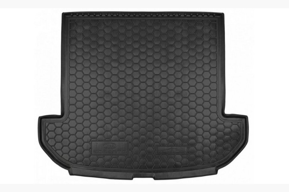 Kia Sorento III UM 2014–2020 Gummimatta för bagageutrymmet, 7-sits (Autogumm, gummi) Image