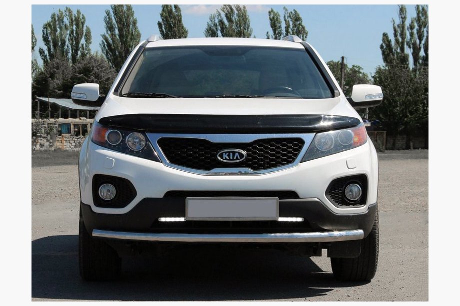 Kia Sorento II XM 2009–2014 Främre skyddsbåge ST008 (2010-2013, rostfritt) Image