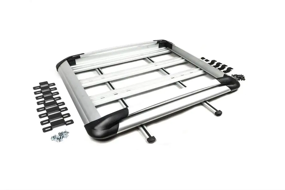 Volkswagen T5 Caravelle 2004–2010 Takräcke med lastbågar och nät (125 cm x 200 cm) Image