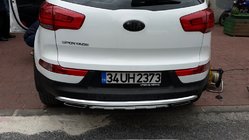 Kia Sportage 2010–2015 Bakre diffusor Niken V1 (plast) foto 2