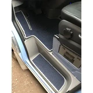 Tröskelmattor (3 st, EVA, svarta) Mercedes Sprinter W906 2006–2018 foto 1