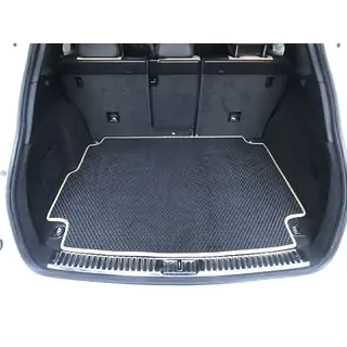 Bagagerumsmatta med subwoofer (EVA, svart)