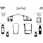 Hyundai Elantra (HD) 2006–2011 Instrumentpanelskydd foto 2