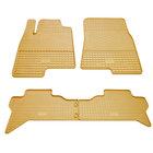 Mitsubishi Pajero Wagon IV 2006–2021 Beige gummimattor till kupén (4 st, Stingray Premium) foto 1