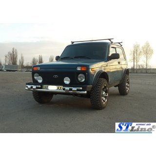 Frontbåge ST015 (rostfritt stål) Lada Niva och Urban 1977– foto 2