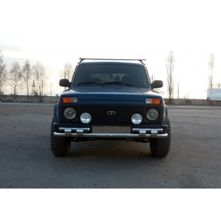 Frontbåge ST015 (rostfritt stål) Lada Niva och Urban 1977– foto 1
