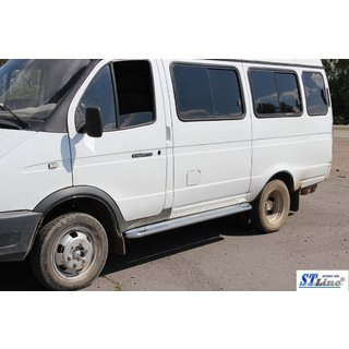 Sidosteg KB001 (rostfritt stål) Газель, соболь 1998– foto 3