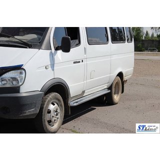 Sidosteg KB001 (rostfritt stål) Газель, соболь 1998– foto 4