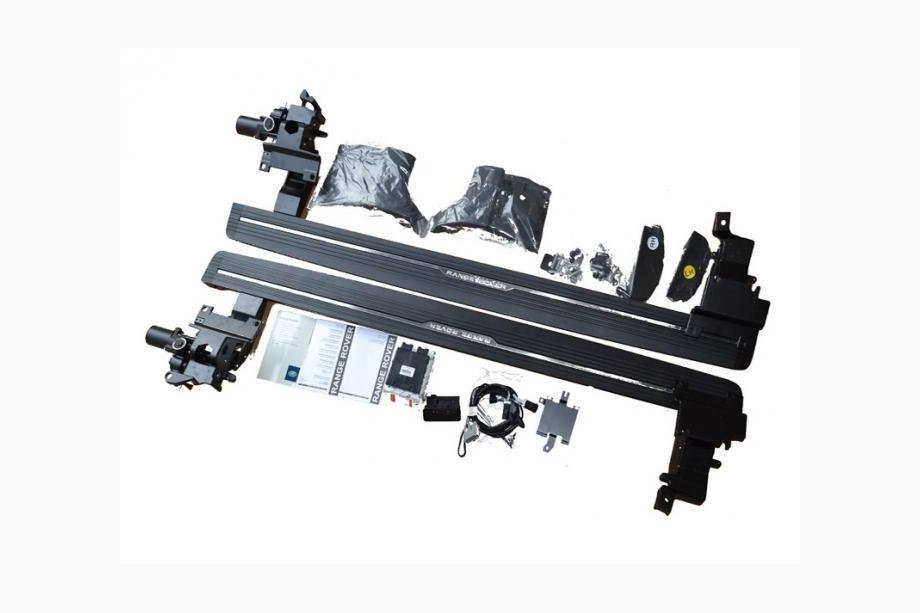 Mercedes G class W463 1990–2018 Elektriska sidosteg (2 st, aluminium) Image