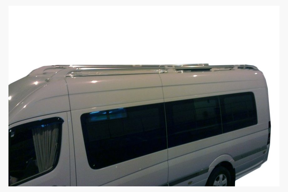 Mercedes Sprinter W906 2006–2018 Takrails (original, vita fötter) Image