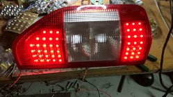 Mercedes Sprinter W901/902/903/904/905 1995–2006 LED-baklyktor (2 st) foto 5