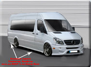 Mercedes Sprinter W906 2006–2018 Sport sidokjolar (för lackering) foto 3