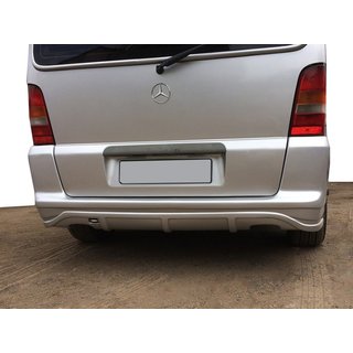 Bakre stötfångaröverlägg (för lackering) Mercedes Vito W638 1996–2003 foto 2