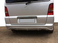 Mercedes Vito W638 1996–2003 Bakre stötfångaröverlägg (för lackering) foto 2