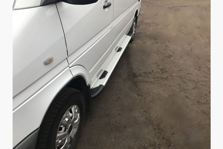 Mercedes Sprinter W901/902/903/904/905 1995–2006 Sidosteg Bosphorus OLD Grey (2 st, aluminium) Image