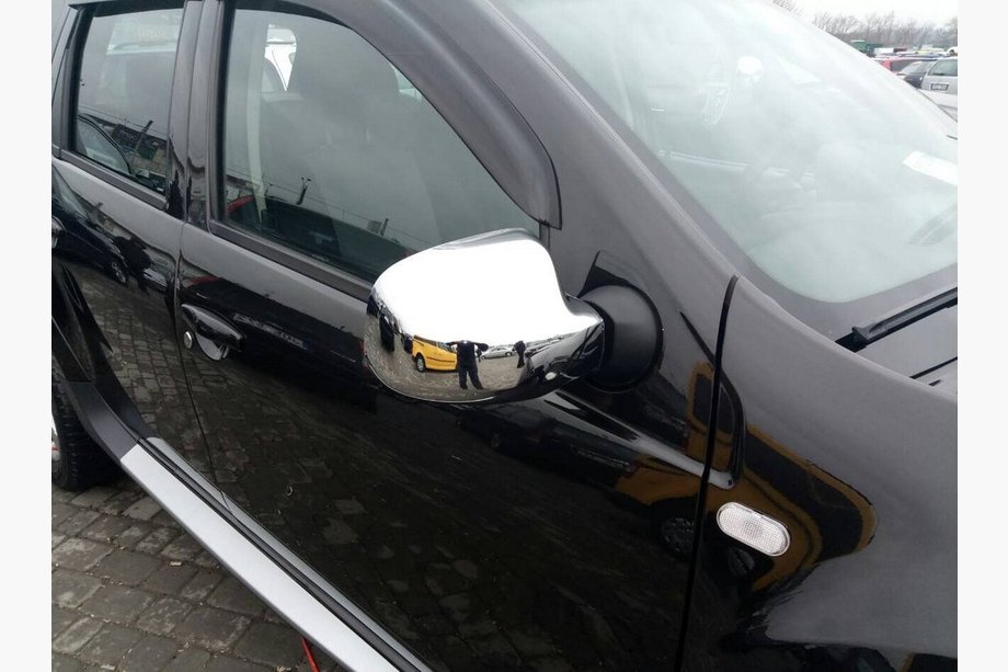 Renault Duster 2008–2017 Kromade spegelkåpor (2 st) V-2 Foto 6