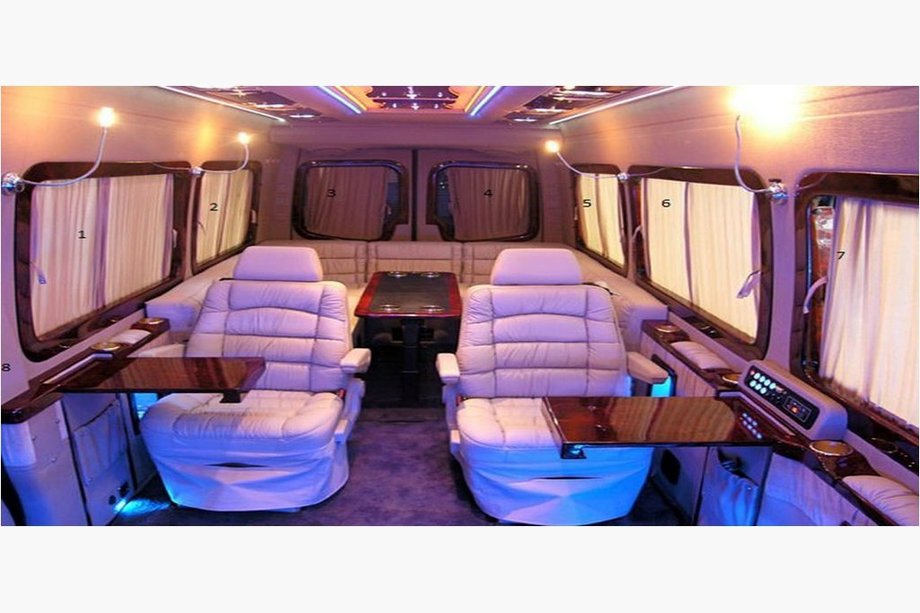 Mercedes Sprinter W906 2006–2018 Fönsterramar till bil Image