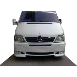 Frontstötfångarlist för 2 strålkastare (CDI, för lackering) Mercedes Sprinter W901/902/903/904/905 1995–2006 foto 2