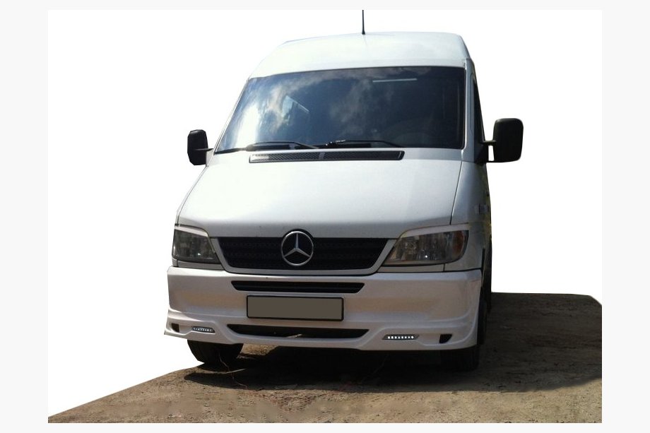 Mercedes Sprinter W901/902/903/904/905 1995–2006 Främre stötfångare med LED Image