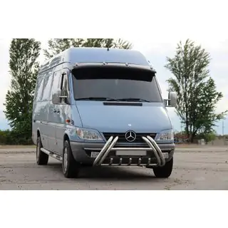Frontbåge Kelebek WT011 (rostfritt) Mercedes Sprinter W901/902/903/904/905 1995–2006 foto 1
