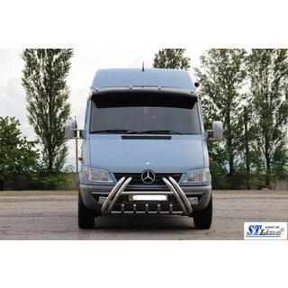 Frontbåge Kelebek WT011 (rostfritt) Mercedes Sprinter W901/902/903/904/905 1995–2006 foto 2