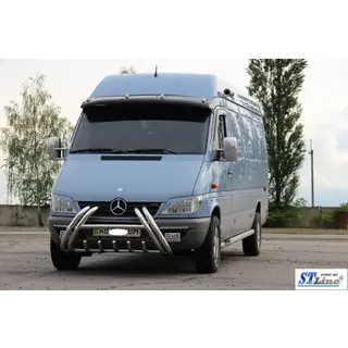 Frontbåge Kelebek WT011 (rostfritt) Mercedes Sprinter W901/902/903/904/905 1995–2006 foto 3