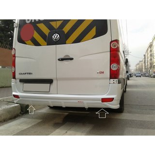 Bakre stötfångarspoiler V1 (för lackering) Mercedes Sprinter W906 2006–2018 foto 1