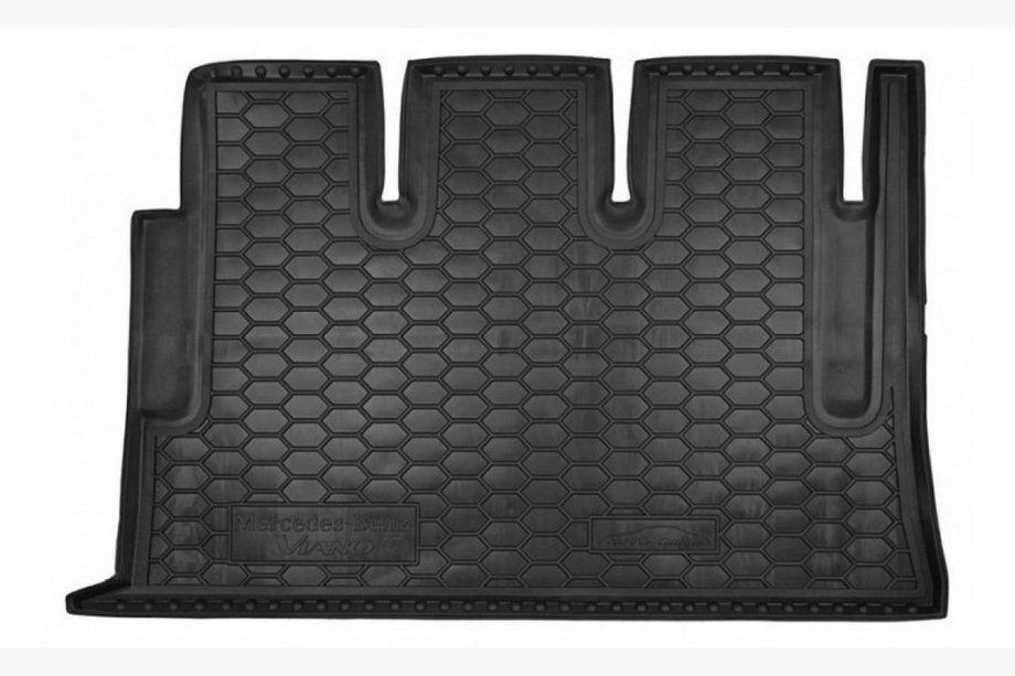 Mercedes Viano 2004–2014 Gummimatta för bagageutrymmet Long (Autogumm, gummi) Image