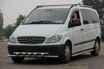 Mercedes Viano 2004–2014 Frontbåge Shark ST015 (rostfritt) foto 1