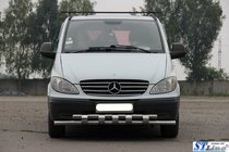 Mercedes Viano 2004–2014 Frontbåge Shark ST015 (rostfritt) foto 2