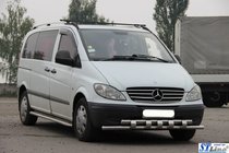 Mercedes Viano 2004–2014 Frontbåge Shark ST015 (rostfritt) foto 3