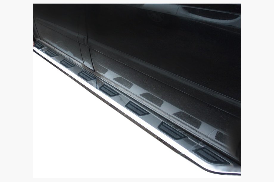 Mercedes Viano 2004–2014 Sidotrösklar Vison (2 st, aluminium / rostfritt stål) Image
