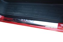 Mercedes Viano 2004–2014 Tröskellister Laser-style (2 st, stål) foto 1