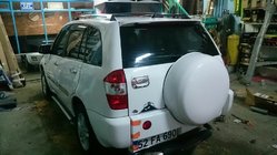 Chery Tiggo 1 2005–2016 Kåpa till bakre dörrhandtag i rostfritt stål foto 2