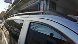 Mercedes Viano 2004–2014 Svarta takrails ELITE (plastfot) Kort hjulbas (Short, Compact) foto 13