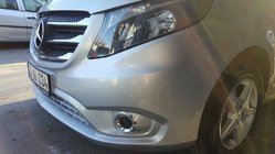 Mercedes Vito/V-klass W447 2014– Grillister 2014-2020 (5 st, rostfritt) Carmos - turkiskt stål foto 5