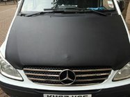 Mercedes Vito W639 2004–2014 Skydd för motorhuv (konstläder) foto 1