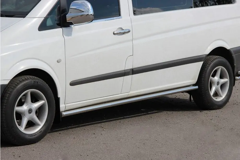 Mercedes Vito W639 2004–2014 Sidorör BB001 (2 st, rostfritt) Image