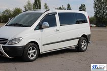 Mercedes Viano 2004–2014 Sidorör BB001 (2 st, rostfritt) foto 3