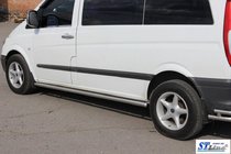 Mercedes Viano 2004–2014 Sidorör BB001 (2 st, rostfritt) foto 4