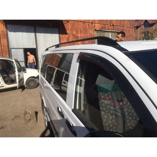 Svarta takrails Skyport (massiv metall) Mercedes Viano 2004–2014 foto 3