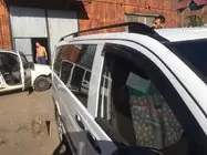 Mercedes Viano 2004–2014 Svarta takrails Skyport (massiv metall) foto 3