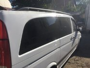 Mercedes Vito W639 2004–2014 Svarta takrails Skyport (massiv metall) foto 7