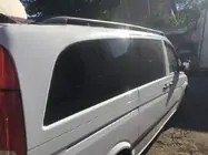 Mercedes Viano 2004–2014 Svarta takrails Skyport (massiv metall) foto 6